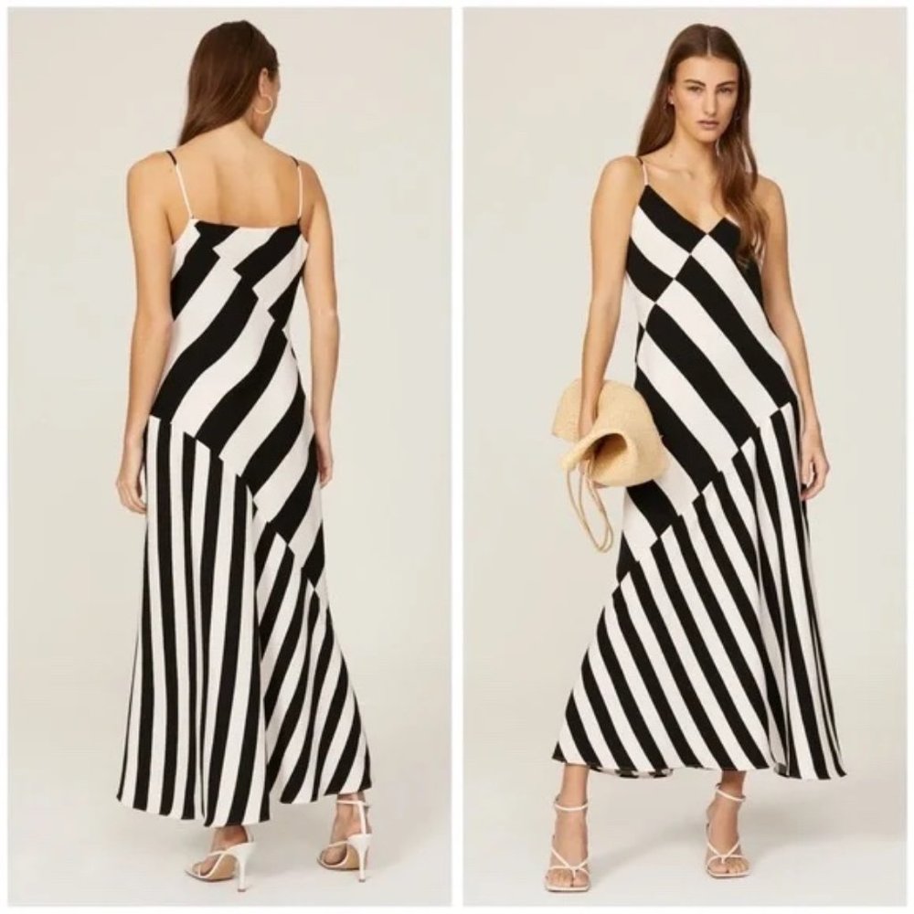 SAUNDERS COLLECTIVE  BLACK IMMAN DRESS